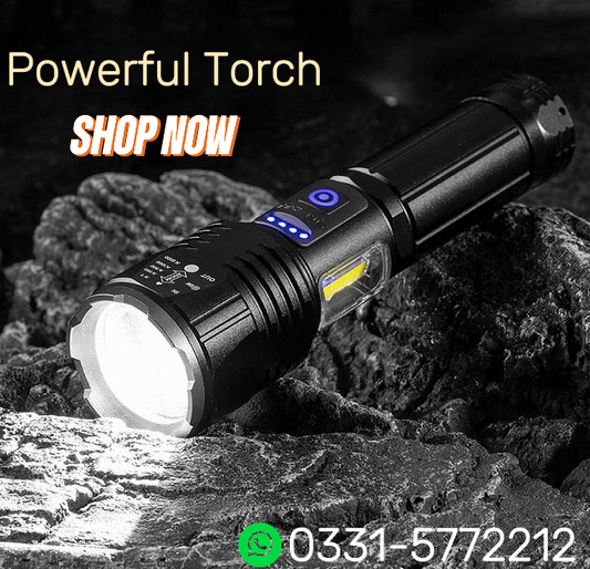 Multifunction Powerful Zoomable Torch